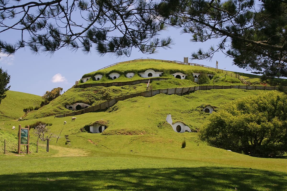 호비튼 무비 세트 성지순례 인증